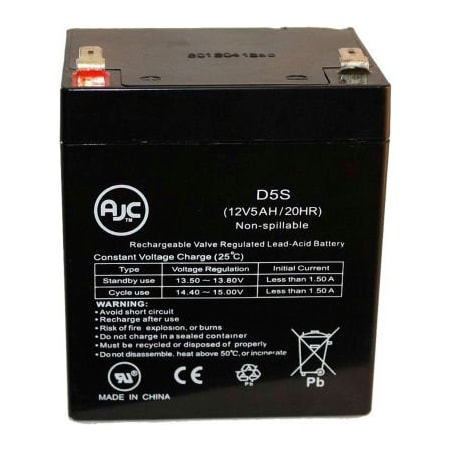 AJC¬Æ Para Systems Minuteman EnSpire EN400 EN600 12V 5Ah UPS Battery